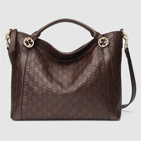 gucci pocketbooks brown 1667|gucci black leather handbags.